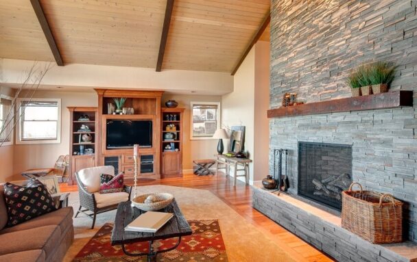 Colors To Paint A Brick Fireplace (41 Warm & Inviting Options