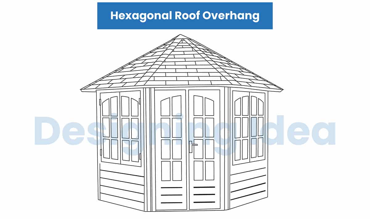 Hexagonal roof