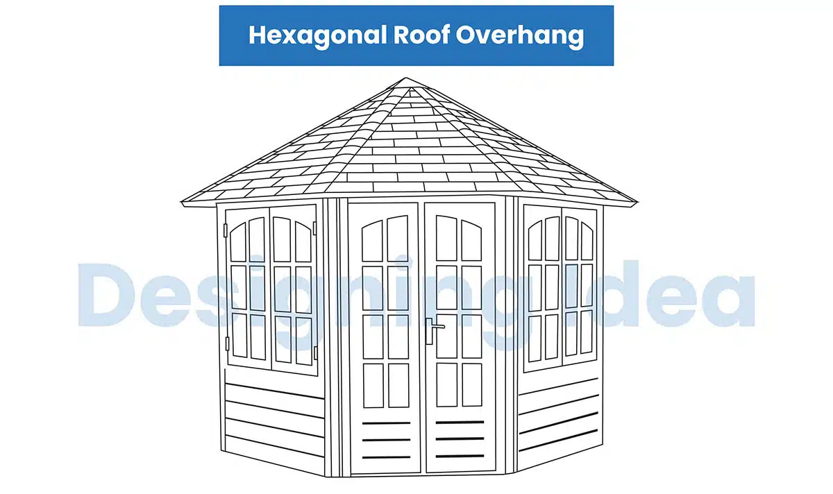 Hexagonal roof