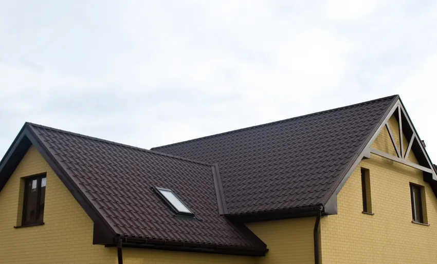 Metal tile roofing system