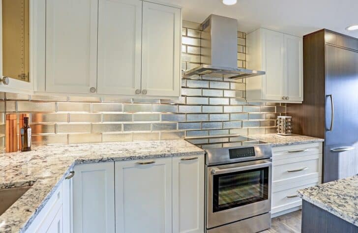 Backsplash For Busy Granite Design Tips