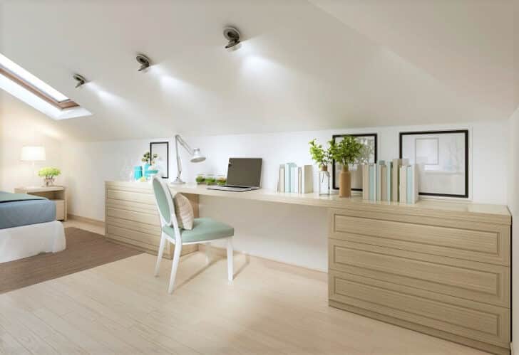 Attic Office (Ideas & Conversion Process)