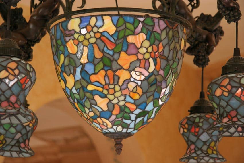 Colorful pendant light ceiling