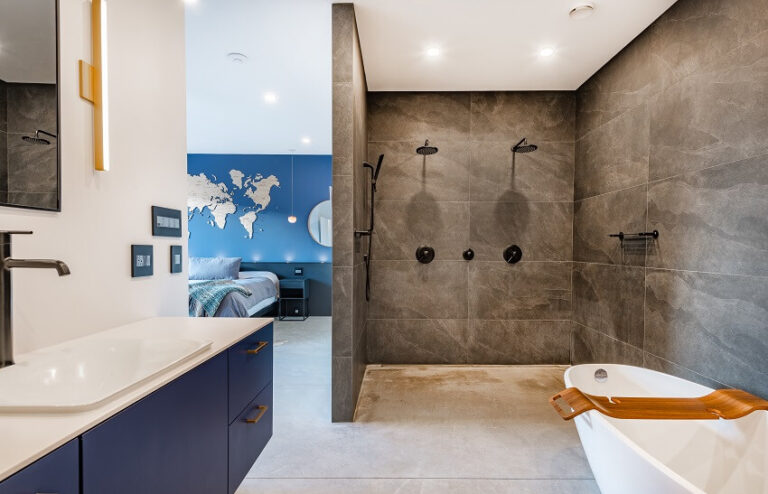 15 Double Shower Ideas (His and Her Showerheads) 