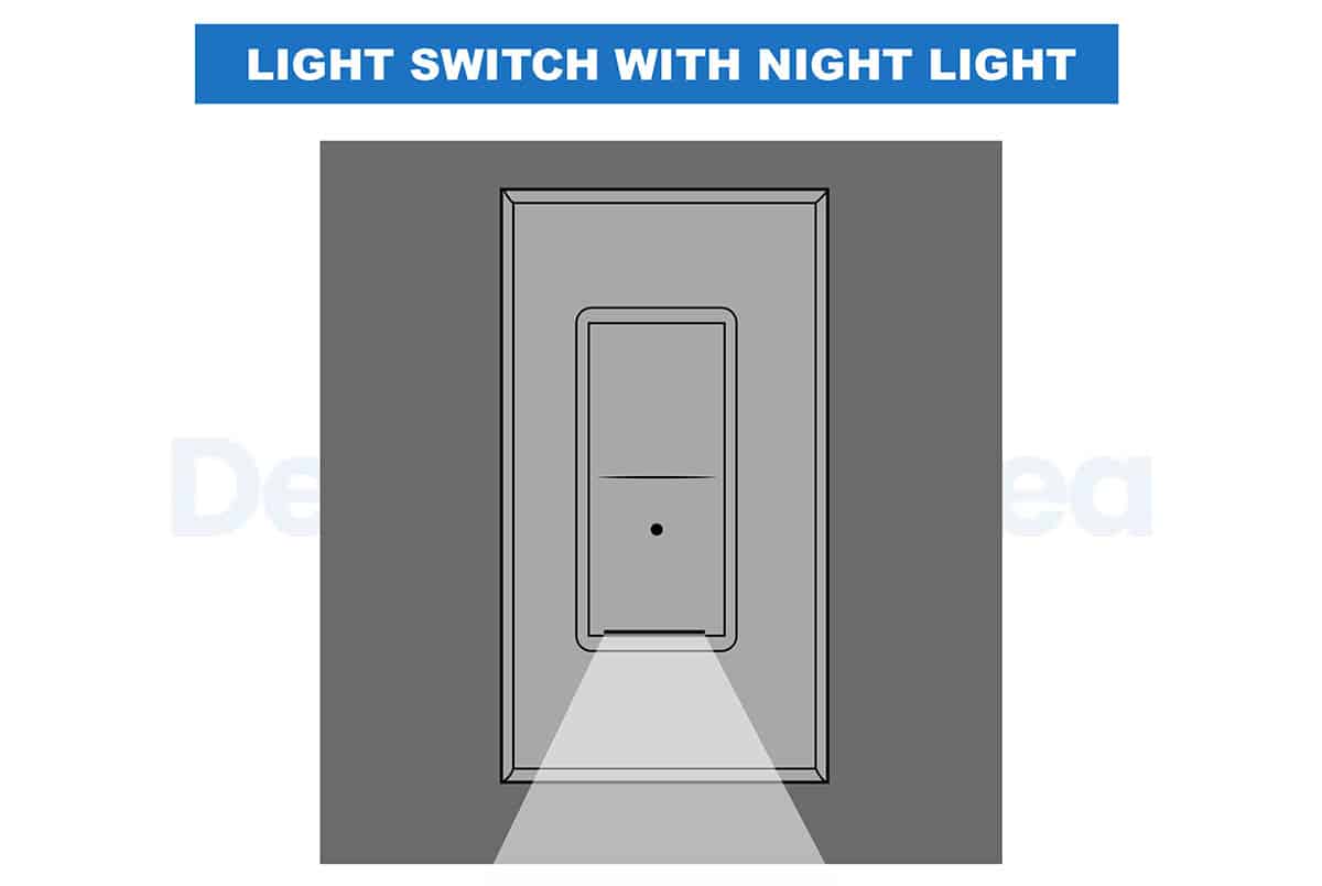 Switch with night light