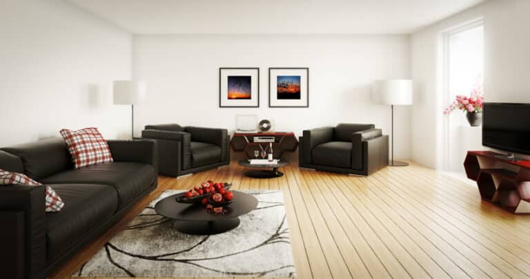 Light Hardwood Floors With Dark Furniture (17 Color Options)