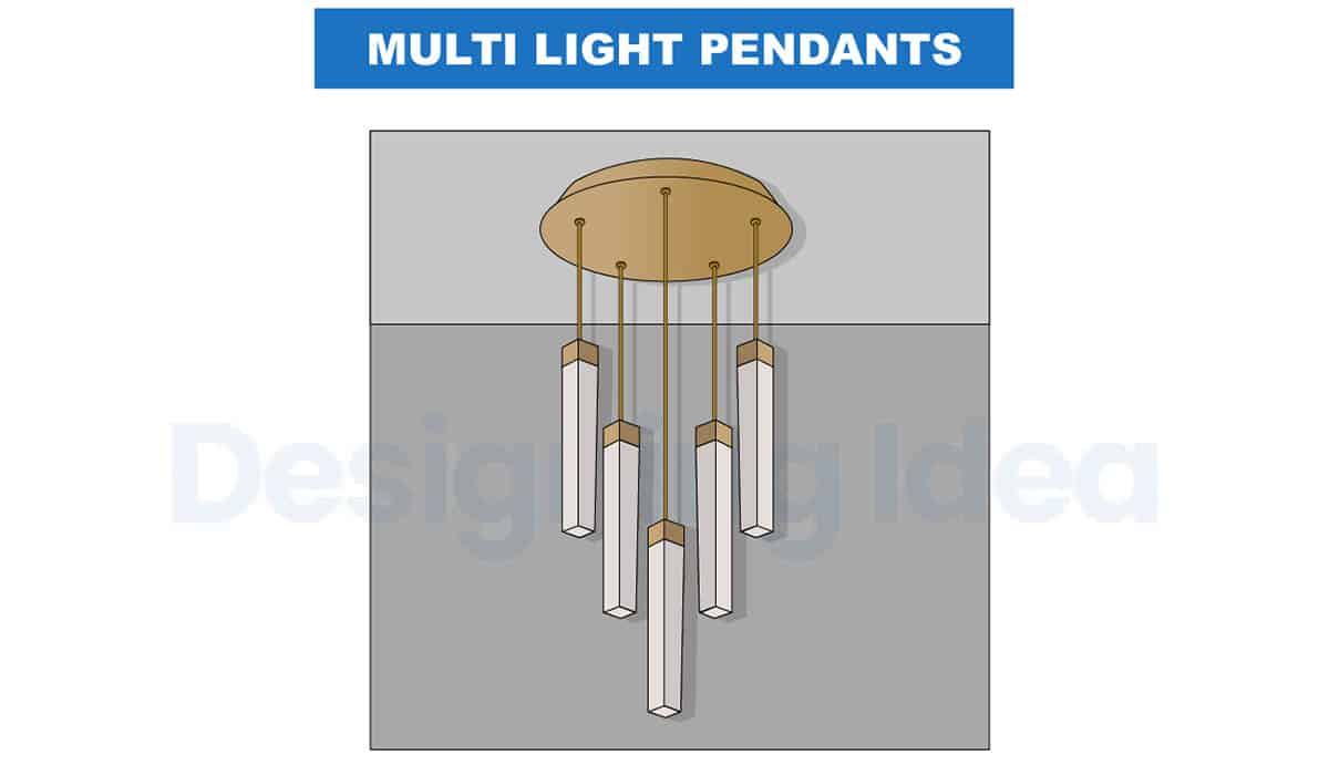 Multi-light pendant