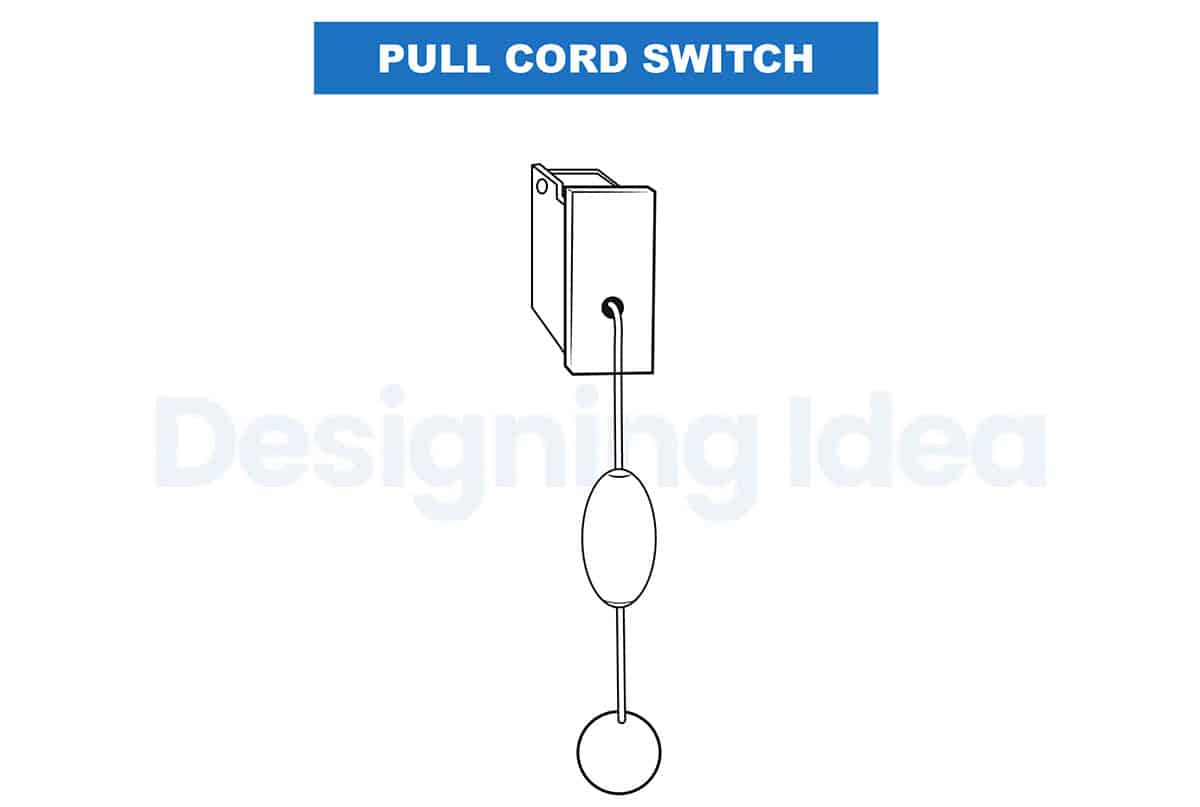 Pull cord switch