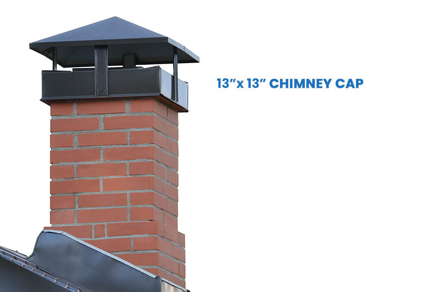 13x13 inches chimney cap