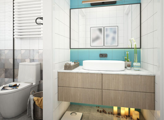 What Is The Standard Powder Room Size? Layout & Dimensions Guide
