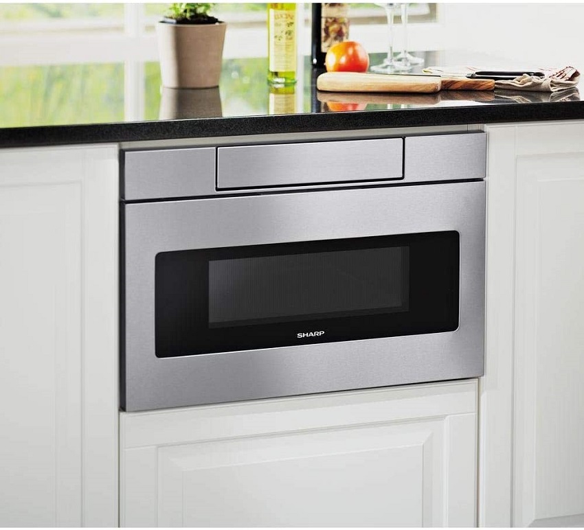 Sharp microwave oven drawer