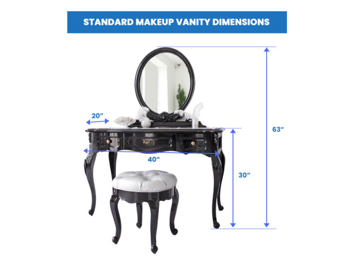 Navigating The World Of Makeup Vanity Dimensions: A Comprehensive Guide 