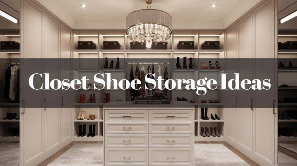35 Top Designer Closet Shoe Storage Ideas For A Beautiful Design