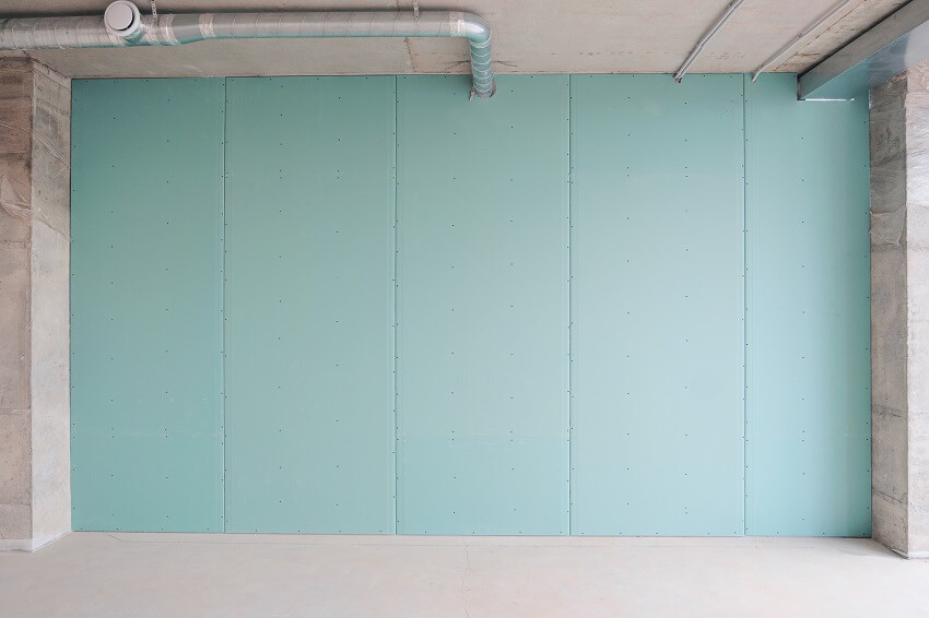 Complete installation of veneer plaster drywall