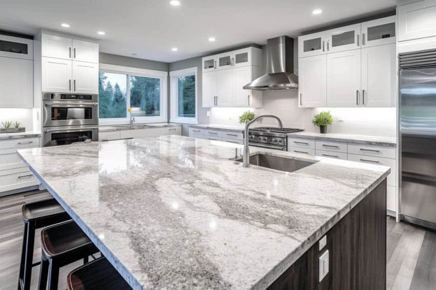 White granite