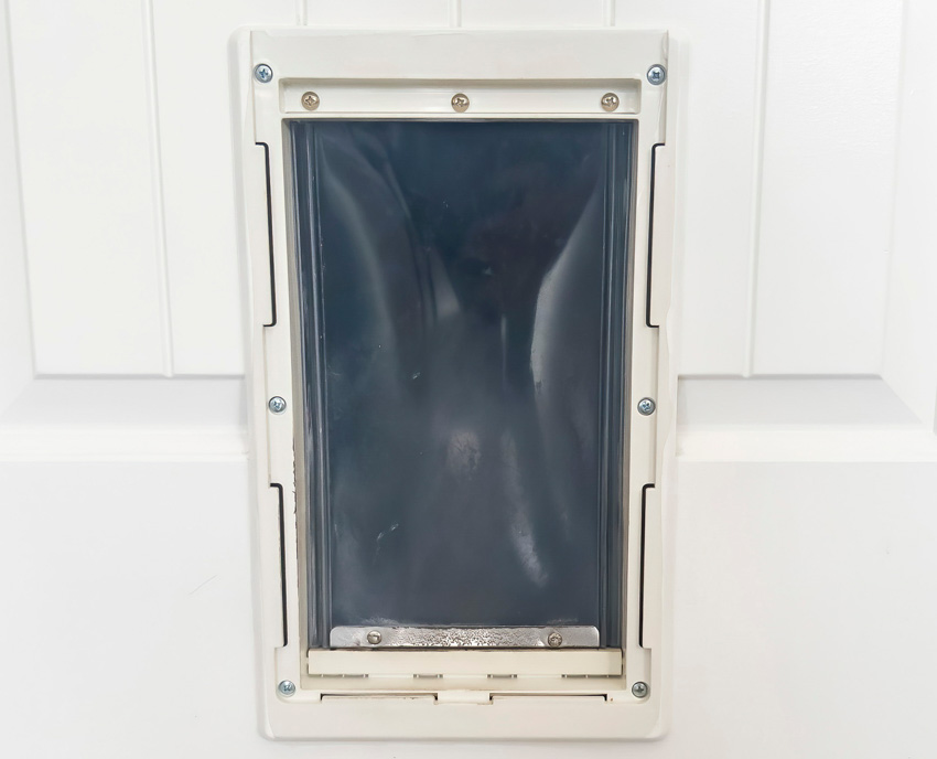 Dog door flap for canine pets