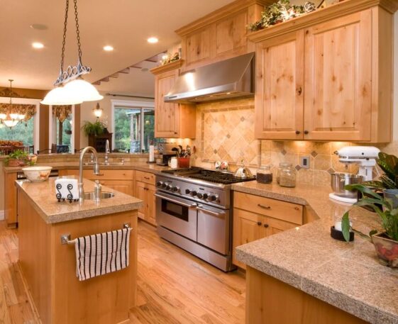 Backsplash For Hickory Cabinets (17 Beautiful Options)