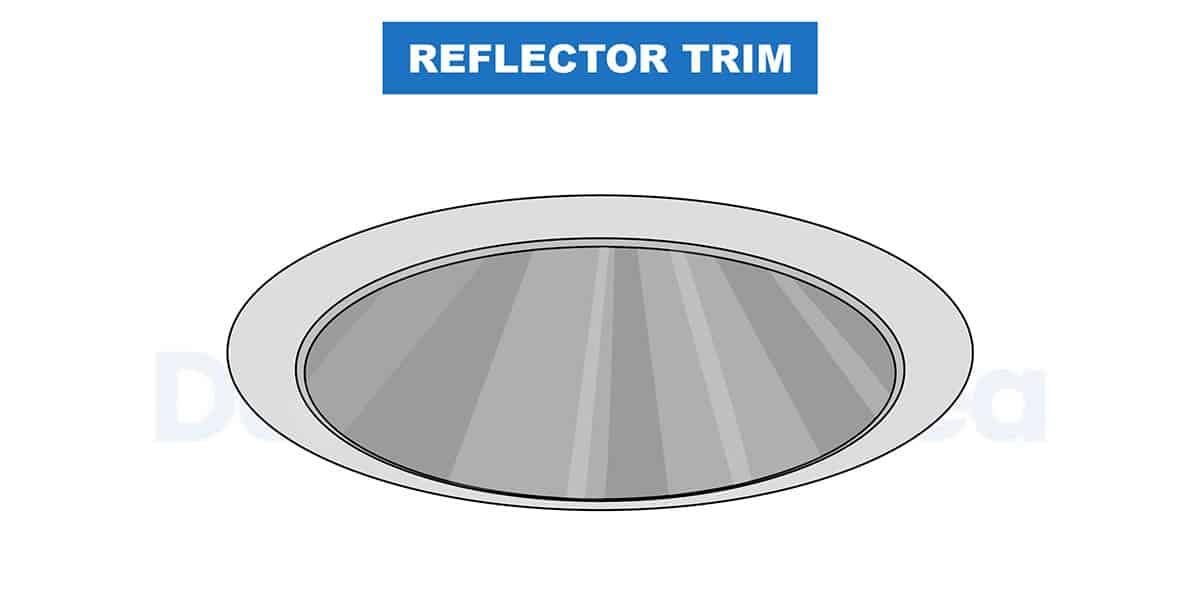 Reflector trim