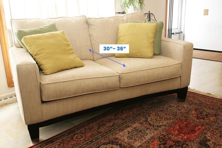 Loveseat Dimensions (Measuring & Sizes Guide)