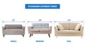 Loveseat Dimensions (Measuring & Sizes Guide) - Designing Idea