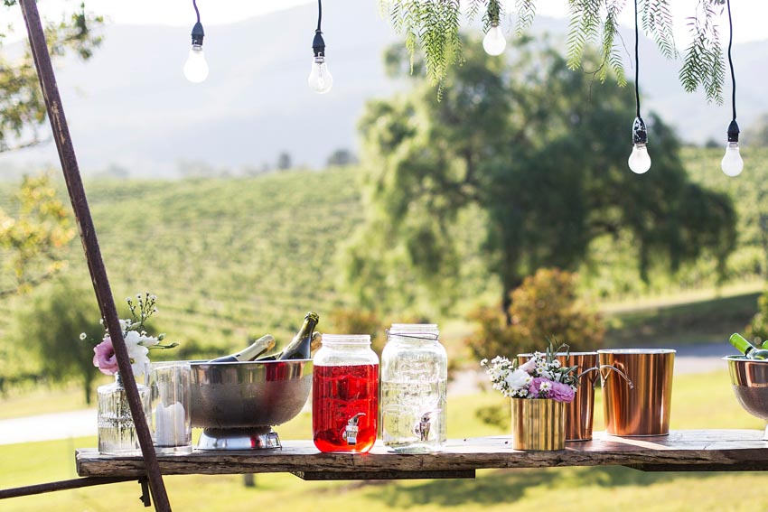 Accessories for outdoor living including mason jars, and cups