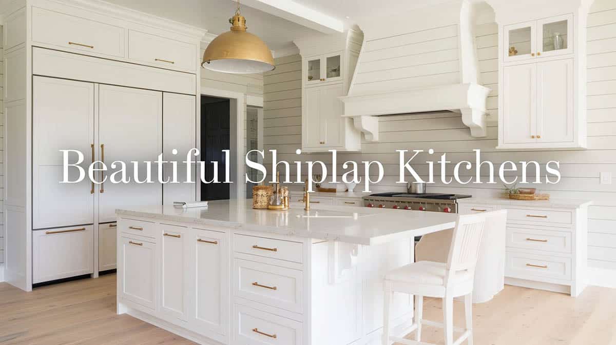 Beautiful Shiplap Kitchens
