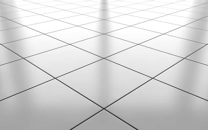 Ceramic types of floor tiles