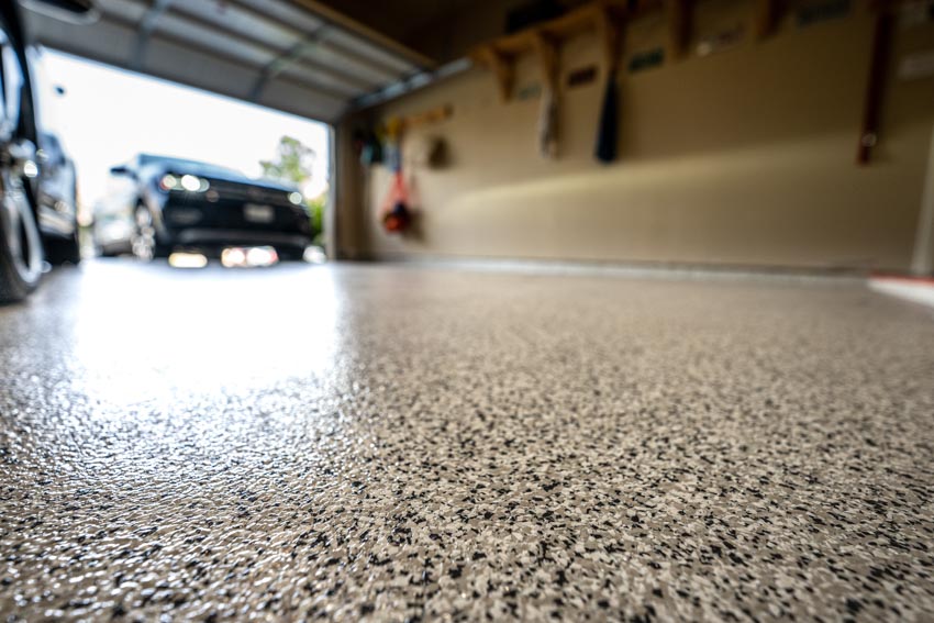 disadvantages of epoxy garage floor