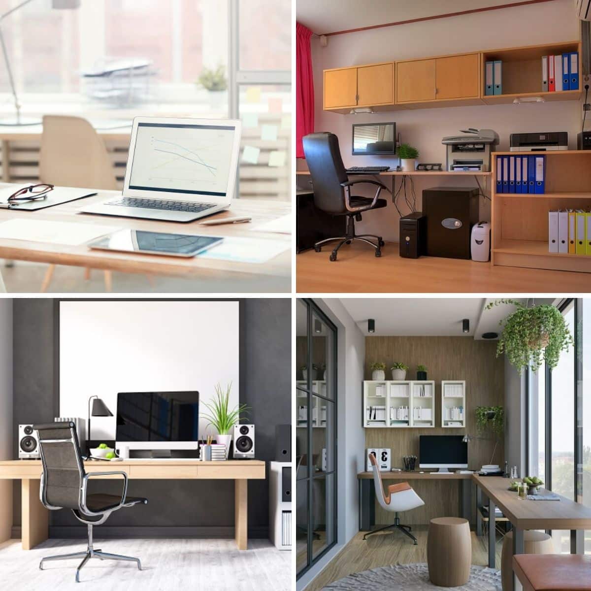 different types of home office equipment