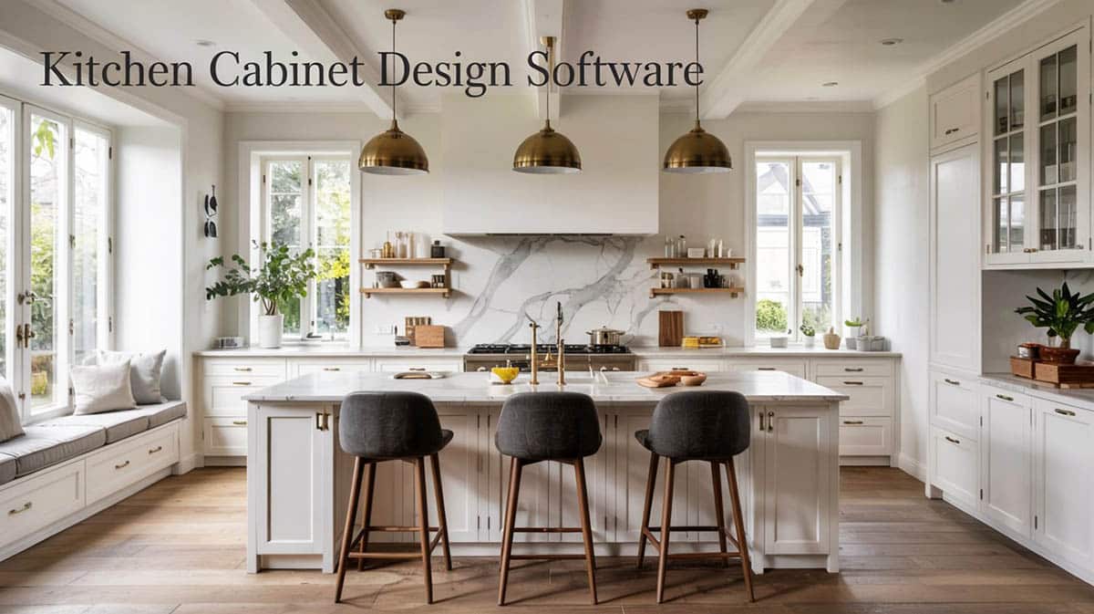 Kitchen cabinet design software