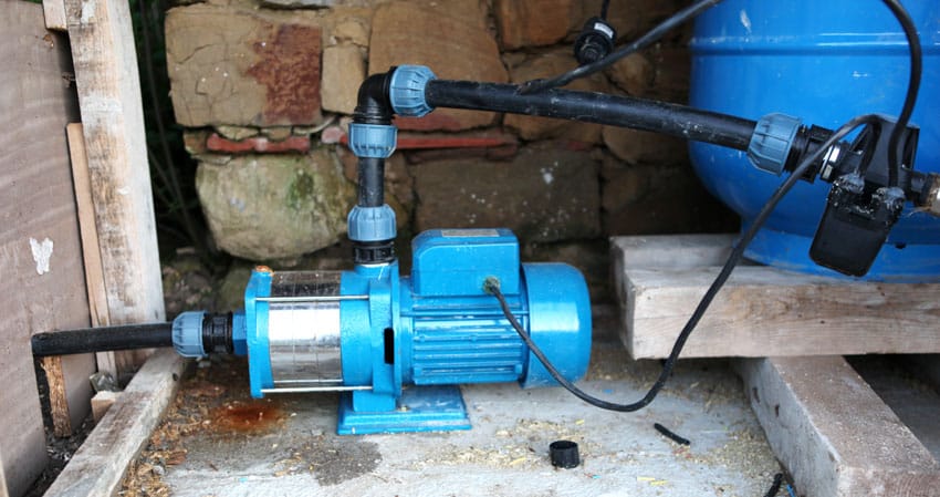 Pump for water wells and residential properties