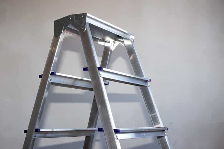 Upper part of a ladder