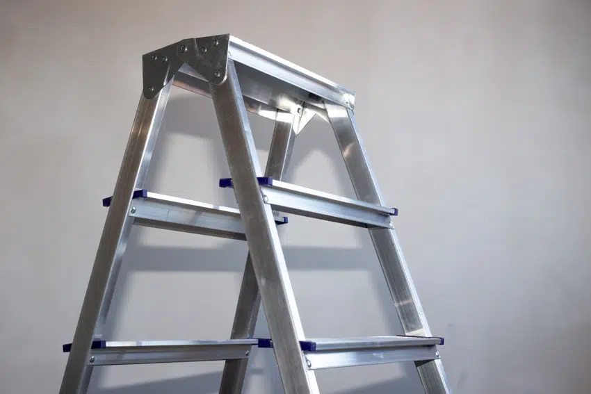 Upper part of a ladder