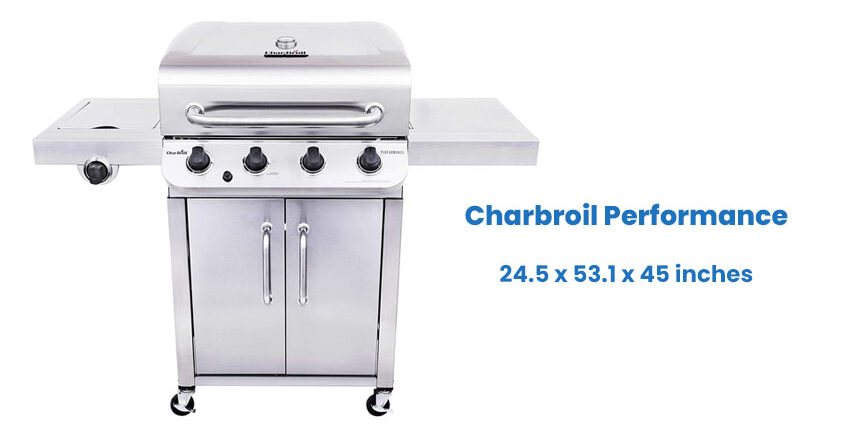 Charbroil performance dimensions
