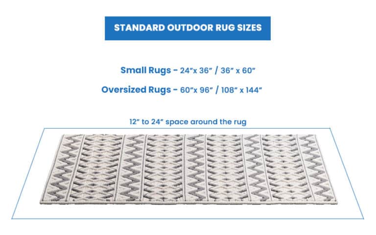 Outdoor Rug Sizes (Measuring & Sizing Guide)