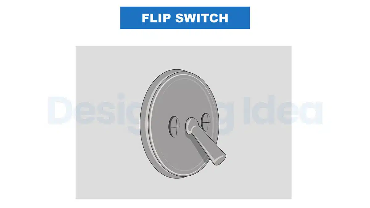 Flip switch drain