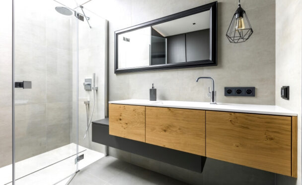 Floating Bathroom Countertops