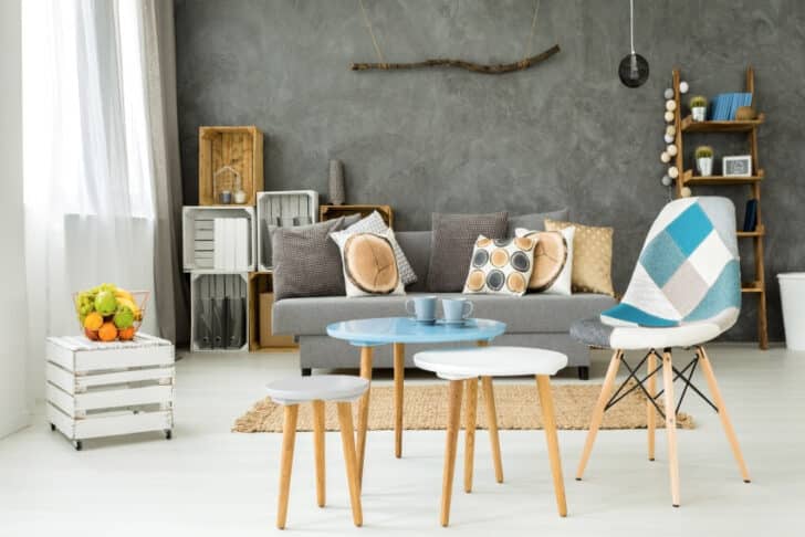 21 Stylish Types Of Coffee Tables: With Designs, Materials & Leg Types