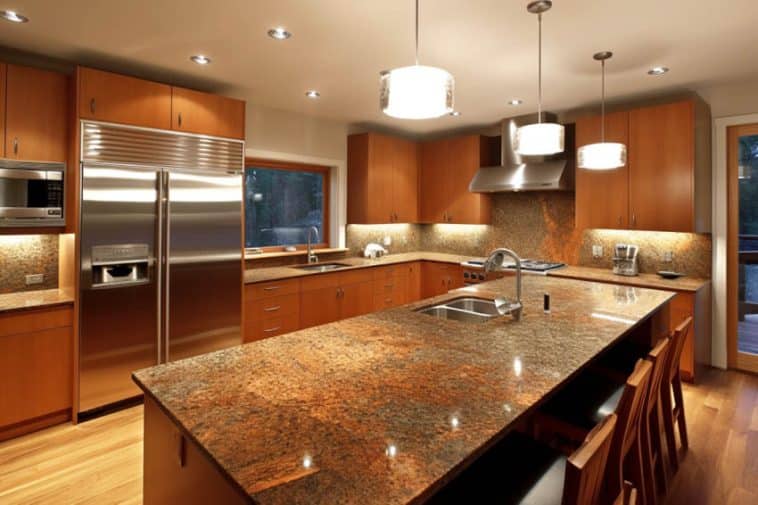 What Color Go With Brown Countertops?