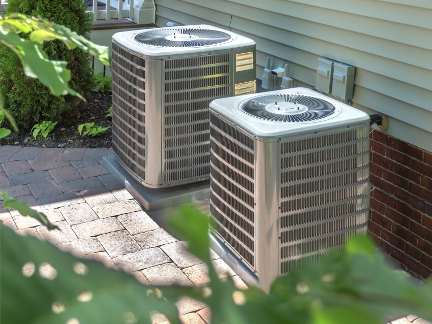 Natural gas air conditioning residential units and pumps