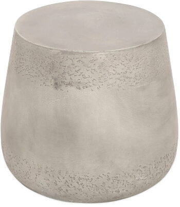Sidney indoor contemporary lightweight accent concrete table