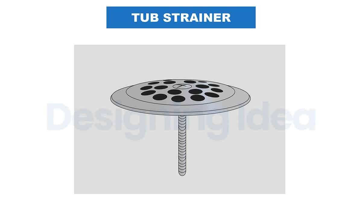 Tub strainer