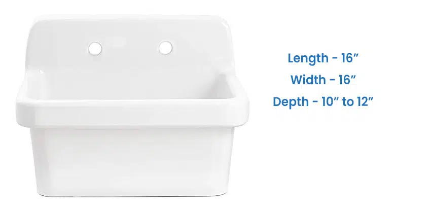 Small sink dimensions