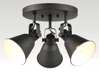 Adjustable round multi-directional ceiling spot light