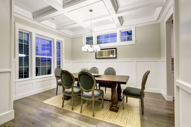 Dining Room Wainscoting (39 Design Styles)