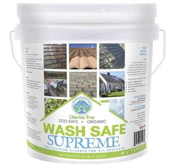 Supreme clean eco-safe and all natural exterior surface cleaner