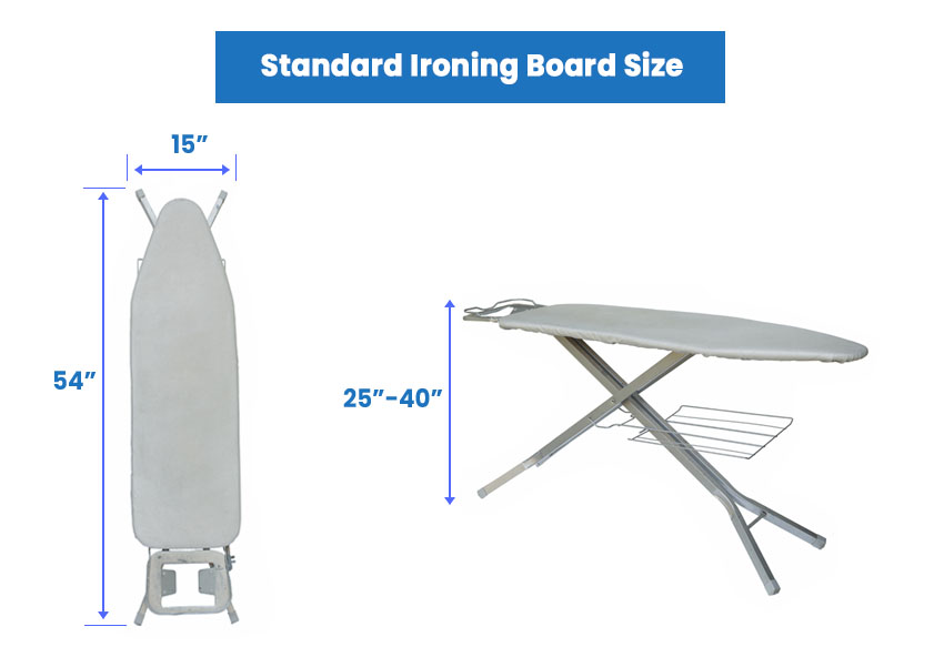 Ironing Board Sizes (Dimensions Guide) Designing Idea