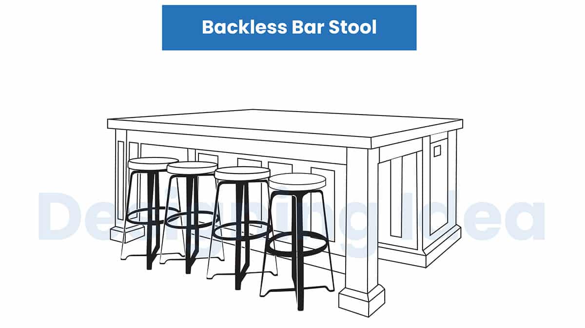 Backless stools
