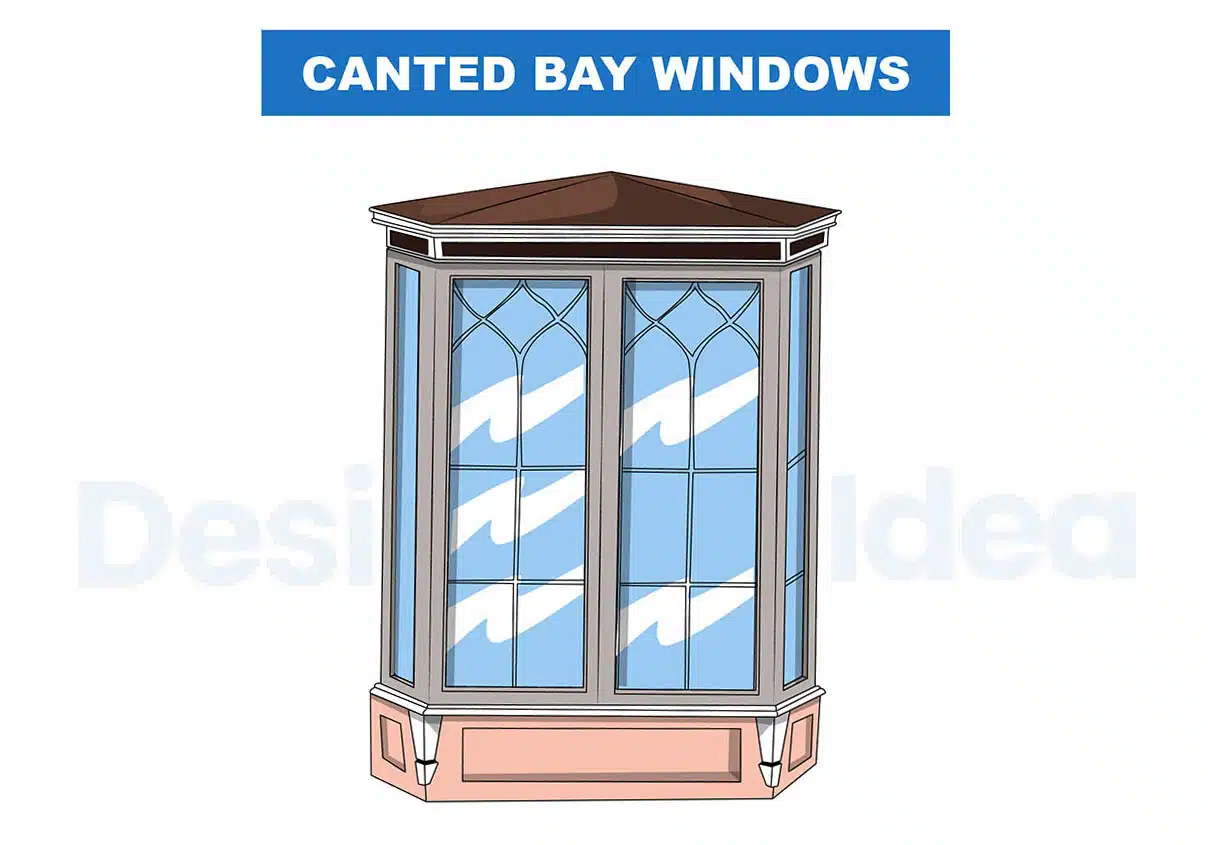 Canted window