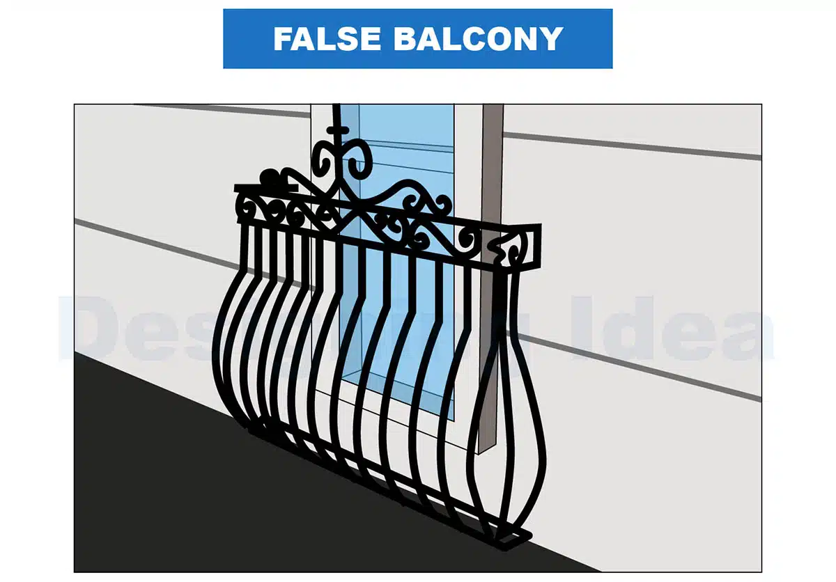 False balcony
